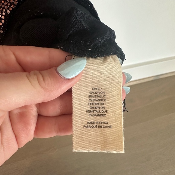 L'AGENCE Sunny Sequin Mini Dress in Black and Brown - Picture 6 of 9